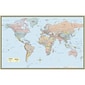 Assorted Publishers 50" x 32" World Map Laminated Poster (QS-9781423220831)