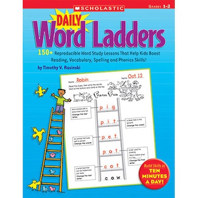 Scholastic Daily Word Ladders, Grades 1-2