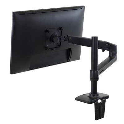 Ergotron LX Desk Monitor Arm, Tall Pole, Black (45-537-224)