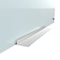 U Brands White Frosted Magnetic Glass Dry Erase Board, Frameless, 35" x 23" (2298U00-01)