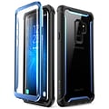 i-Blason Samsung Galaxy S9 Case Ares Rugged Clear Bumper Case Without Built-in Screen Protector, Blu