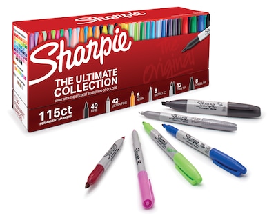 Sharpie Brush Tip Permanent Markers 8/Pkg-Assorted Colors, 8/Pkg - Mariano's
