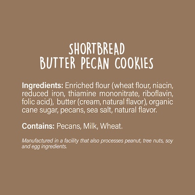 Nunbelievable Butter Pecan Shortbread Cookie, 1.3 oz., 18/Pack (220-02246)