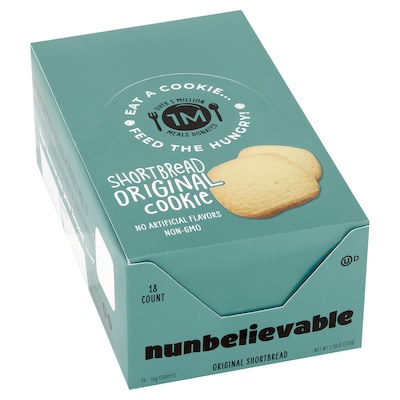 Nunbelievable Original Shortbread Cookie, 1.3 oz., 18/Pack (220-02244)
