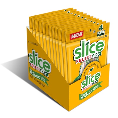 Slice Fruit on the Go Mango, 1.4 oz, 12/Pack (220-02257)