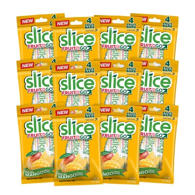 Slice Fruit on the Go Mango, 1.4 oz, 12/Pack (220-02257)