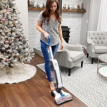 Hoover PowerDashPet Hard Floor Cleaner, Bagless, White/Gray (FH41000)