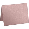 LUX A6 Folded Card (4 5/8 x 6 1/4) 250/Pack, Misty Rose Metallic - Sirio Pearl® (5030-M203-250)