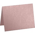 LUX A2 Folded Card (4 1/4 x 5 1/2) 50/Pack, Misty Rose Metallic - Sirio Pearl® (5020-M203-50)