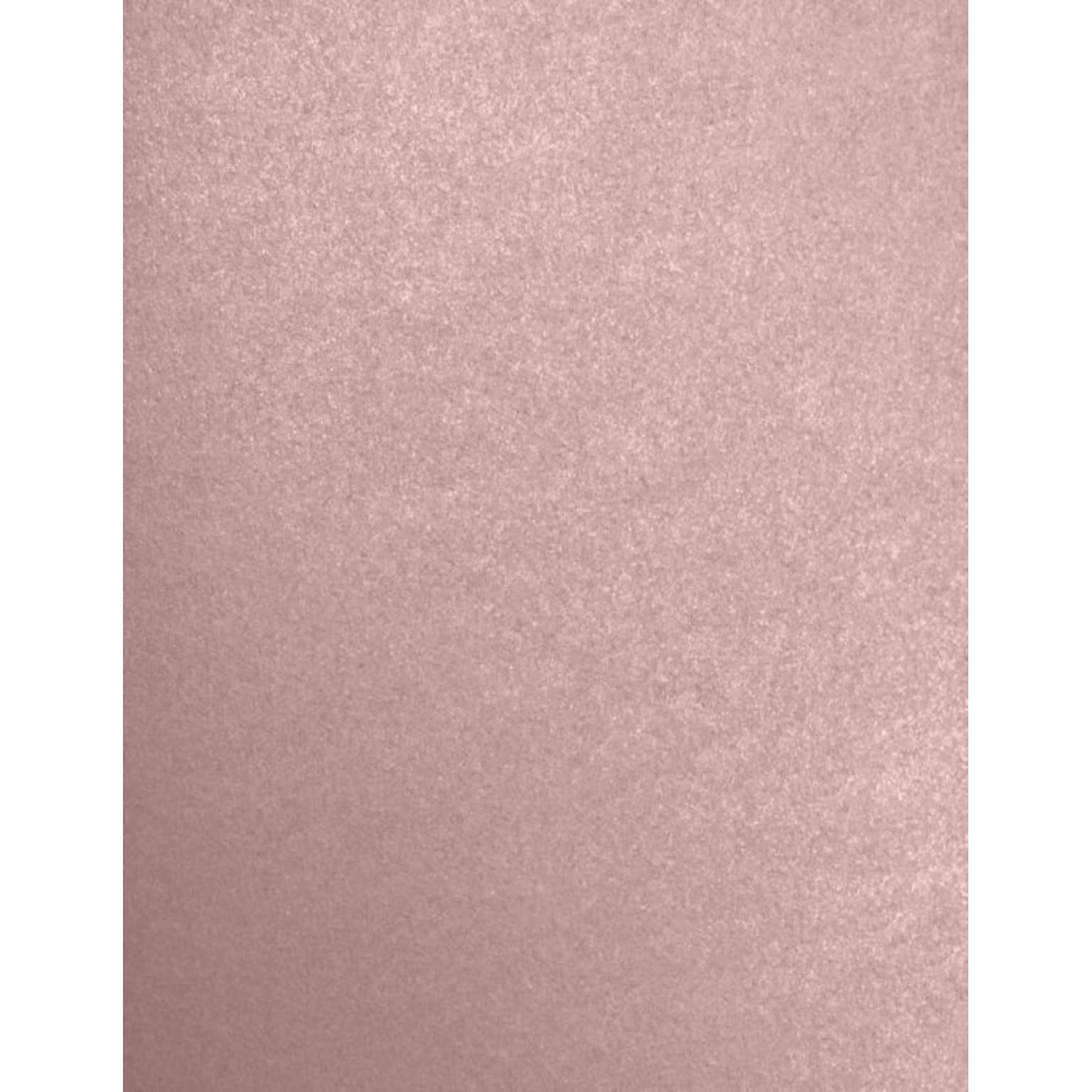 LUX 8 1/2 x 11 Paper 1000/Pack, Misty Rose Metallic - Sirio Pearl® (211-P-M203-1000)