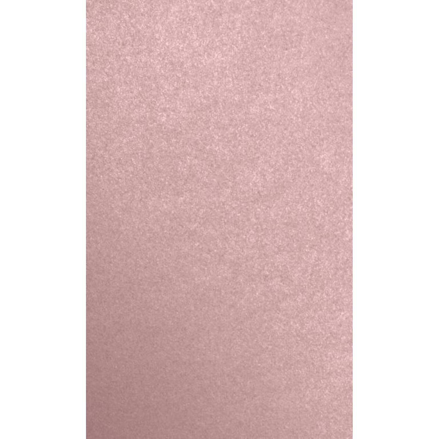 LUX Cardstock, 8.5 x 14, Misty Rose Metallic - Sirio Pearl®, 50 Sheets/Pack (81214-C-M203-50)
