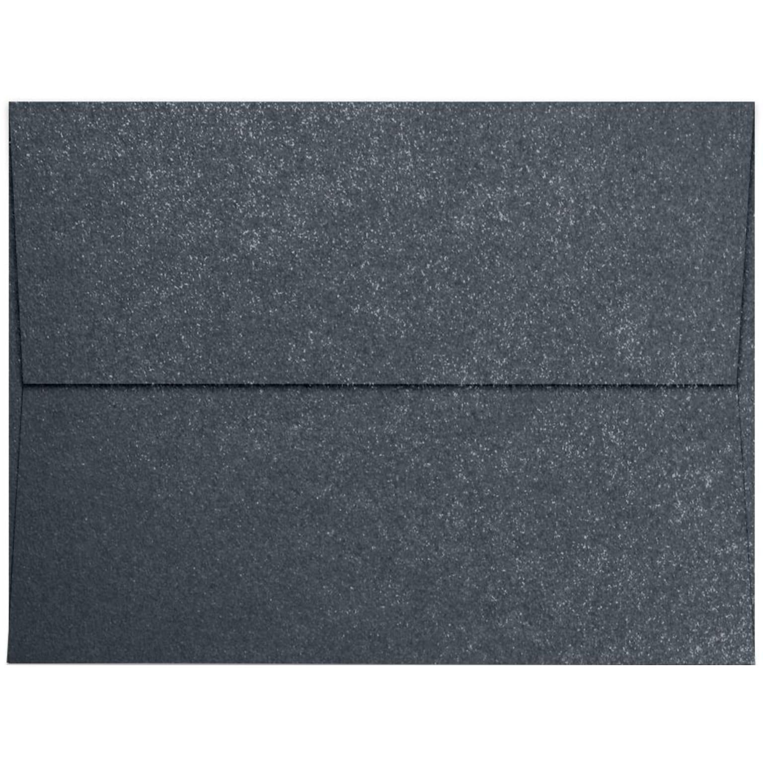 LUX A7 Invitation Envelopes (5 1/4 x 7 1/4) 50/Pack, Dorian Gray Metallic - Cocktail® (5380-M220-50)