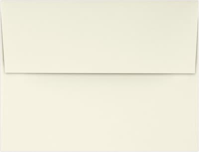 LUX A2 Invitation Envelopes (4 3/8 x 5 3/4) 500/Pack, 70lb. Classic Crest® Natural White (4870-70NW-