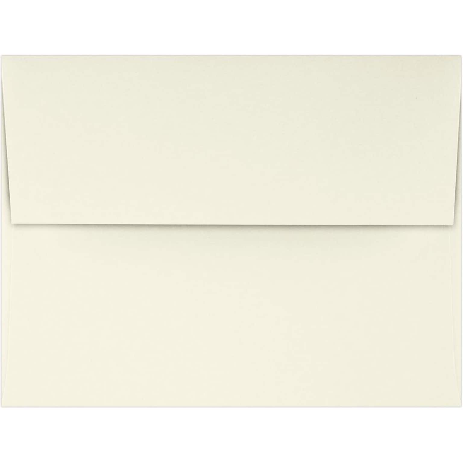 LUX A2 Invitation Envelopes (4 3/8 x 5 3/4) 1000/Pack, 70lb. Classic Crest® Natural White (4870-70NW-1000)