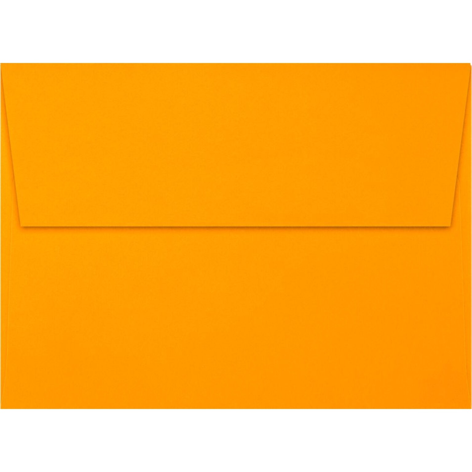 LUX A7 Invitation Envelopes (5 1/4 x 7 1/4) 1000/Pack, Electric Orange (4880-UORA-1000)
