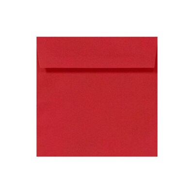 JAM Paper Self Seal Business Envelope, 5 1/4 x 5 1/4 Square, Ruby Red, 250/Pack (LUX-8510-18-250)