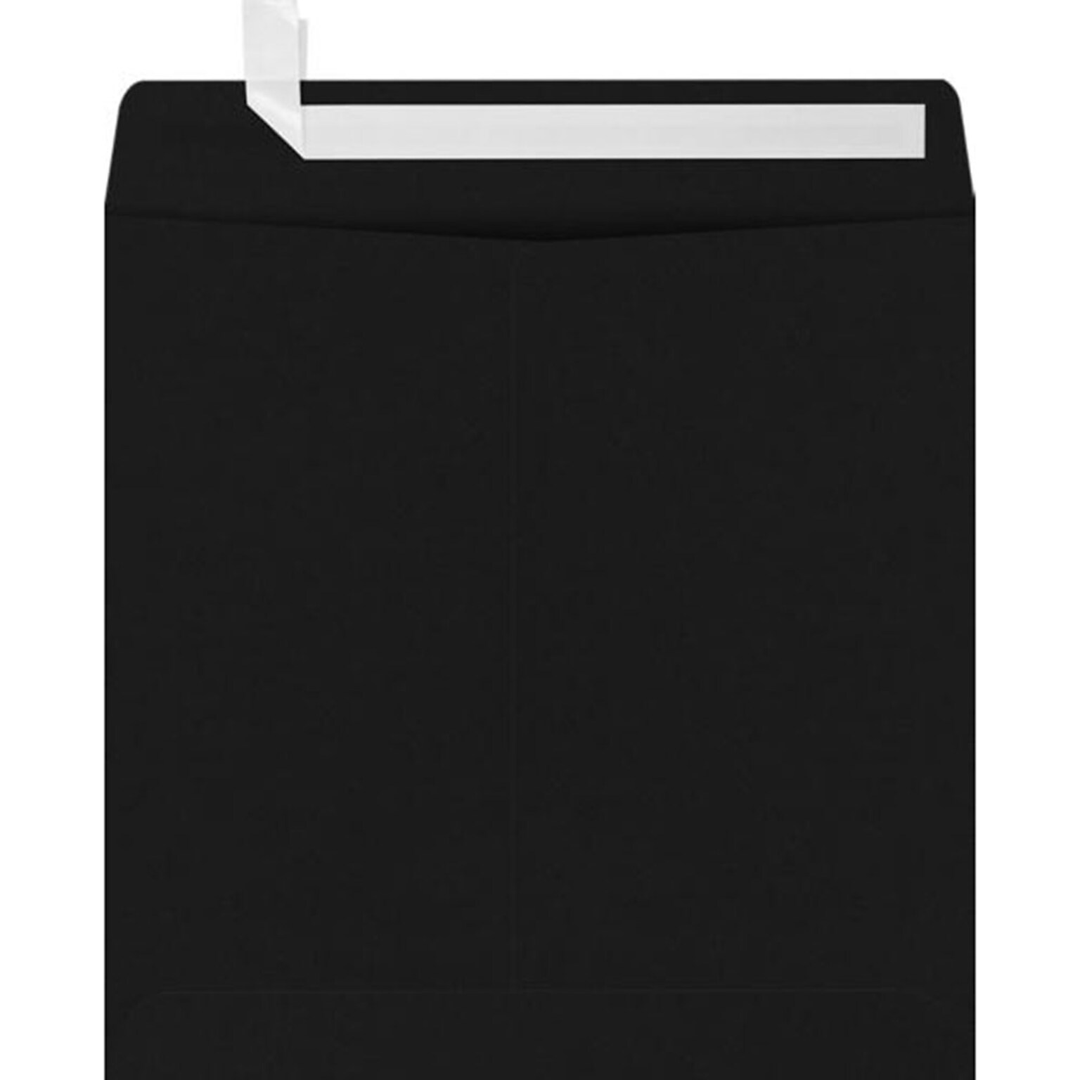 JAM Paper Self Seal Invitation Envelope, 7 1/2 x 7 1/2, Midnight Black, 50 Pack, Black (F-8555-B-50)