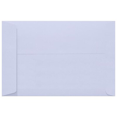 JAM Paper 10 x 13 Open End Envelopes, Lilac Purple, 50/Pack, LUX-4897-05-50 (LUX-4897-05-50)