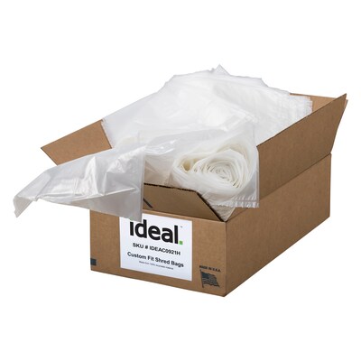 IDEAL Shredder Bags 47.5 x 52, 80 Count (IDEAC0921H)