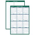 AT-A-GLANCE® Vertical Erasable Wall Calendar, 12 Months, Reversible for Notes and Planning Space, 24 x 36 (PM210-28-19)