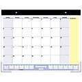 AT-A-GLANCE® QuickNotes® Monthly Desk Pad, 13 Months, January Start, 21 3/4 x 17 (SK700-00-19)