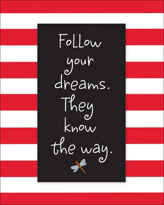 Barker Creek 8" x 10" Be True to Yourself Posters, 8/Set (4178)