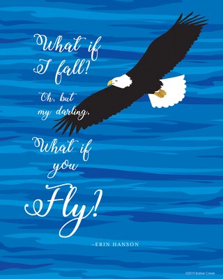 Barker Creek 8" x 10" What if You Fly Posters, 8/Set (4182)