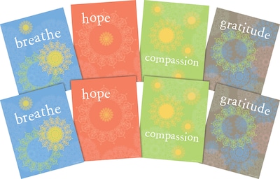 Barker Creek 8 x 10 Mindfulness Posters, 8/Set (4184)