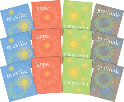 Barker Creek 8 x 10 Mindfulness Posters, 12/Set (4199)