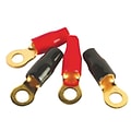 DB Link 8-Gauge 5/16 Gold-Plated Ring Terminals, 4/Pack (RT8)