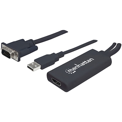 MANHATTAN VGA & USB to HDMI Converter (152426)