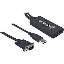 MANHATTAN VGA & USB to HDMI Converter (152426)