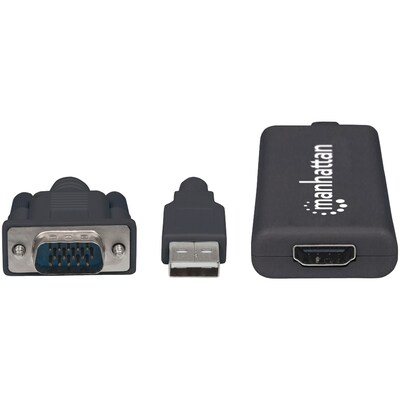 MANHATTAN VGA & USB to HDMI Converter (152426)