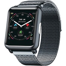 Supersonic Smart Watch, Titanium (SC-84ECG)