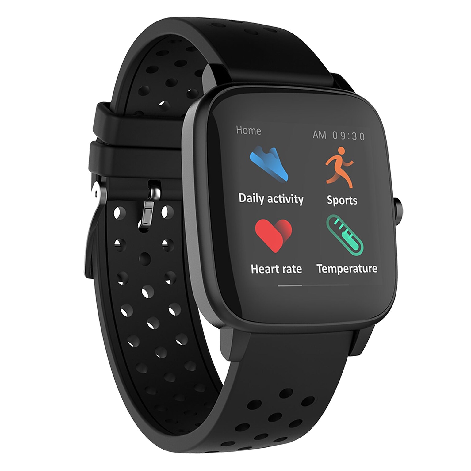 Supersonic Smart Watch, Black (SC-175SWT)