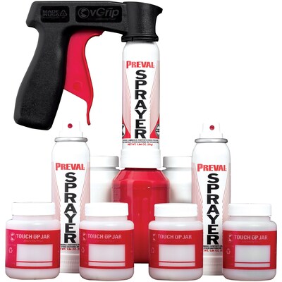 Preval ValPak Custom Spray Kit with Assortment of Sprayers & Accessories (223)