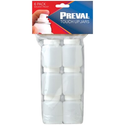 Preval 2.94-Ounce Touch-up Jars, 6 Pack (0271-1)