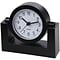 TimeKeeper 4 Swivel Black Desktop Clock (TK6851)