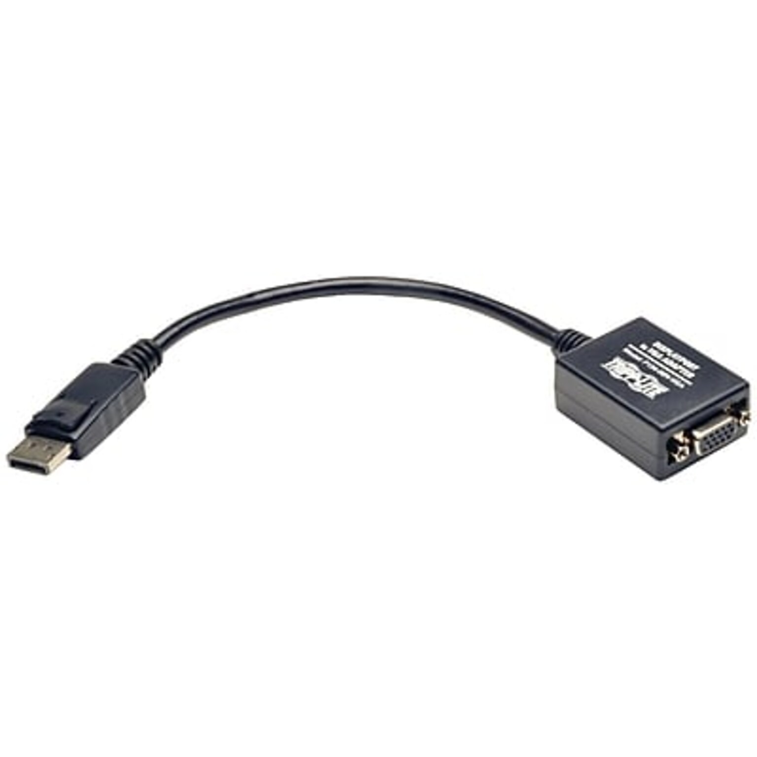 Tripp Lite DisplayPort to VGA Active Cable Adapter, 6(P134-06N-VGA)