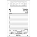 2019 AT-A-GLANCE® Daily Pad Style Desk Calendar Refill, 12 Months, January Start, 5 x 8 (E458-50-19)