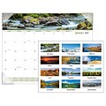 2019 AT-A-GLANCE® Landscape Panoramic Monthly Desk Pad, 12 Months, January Start, 22 x 17 (89802-19)