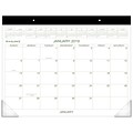 2019 AT-A-GLANCE® Two Color Monthly Desk Pad, 12 Months, January Start, 21 3/4 x 17 (GG2500-00-19)