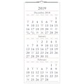 2019 AT-A-GLANCE® 3 Month Wall Calendar, 14 Months, December Start, 12 x 27 (SW115-28-19)