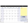 2019 AT-A-GLANCE® QuickNotes® Compact Monthly Desk Pad, 13 Months, January Start, 17 3/4 x 10 7/8 (SK710-00-19)