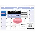 2019 AT-A-GLANCE® QuickNotes® City of Hope Monthly Wall Calendar, 12 Months, January Start, 11 x 8, Wirebound (PMPN50-28-19)