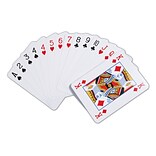 Learning Advantage® Set of 52 8 x 11 Giant Playing Cards (CTU9600)