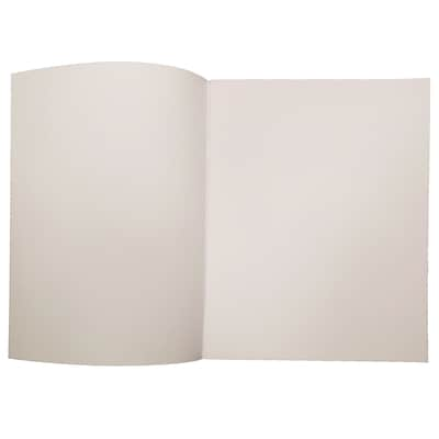 Flipside Journal, 7 x 8.5, White, Blank, 28 Pages, 12/Set (FLPBK512)