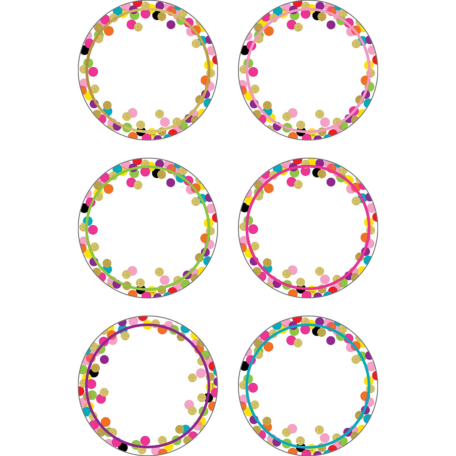 Teacher Created Resources® Confetti Accents, Pack of 30 (TCR5882)