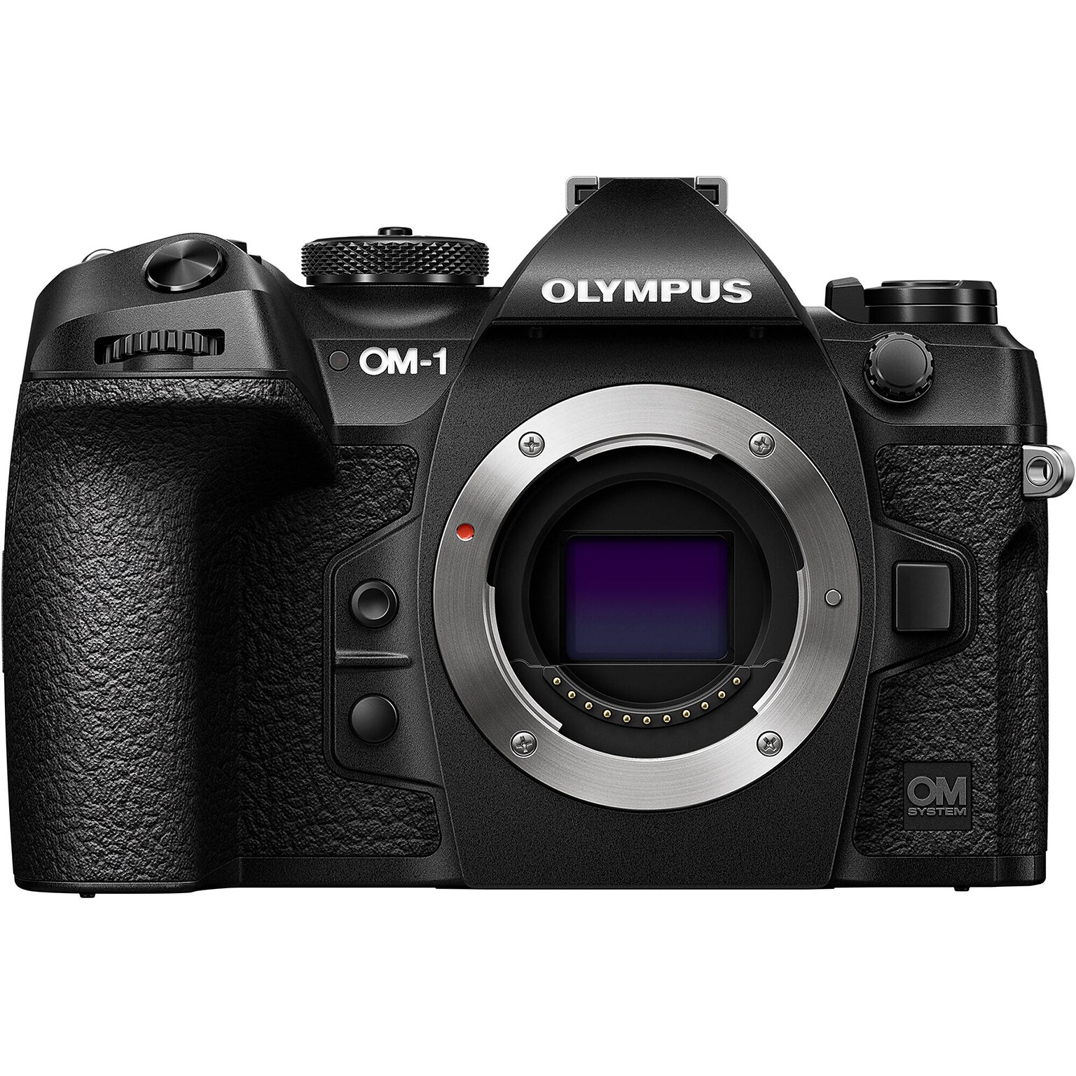 Olympus OM SYSTEM OM-1 20.4 Megapixel Mirrorless Camera Body Only, Black (V210010BU000)