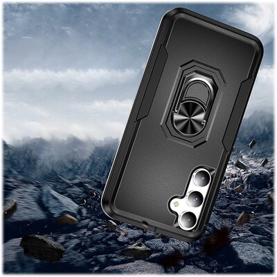 SaharaCase Military Kickstand Series Case for Samsung Galaxy S23 FE, Black (CP00512)